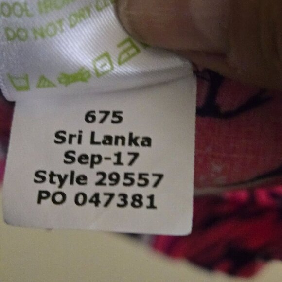 Lilly Pulitzer Sarasota Tunic Top Bright Navy A Jungle In Here Size M - Picture 10 of 10